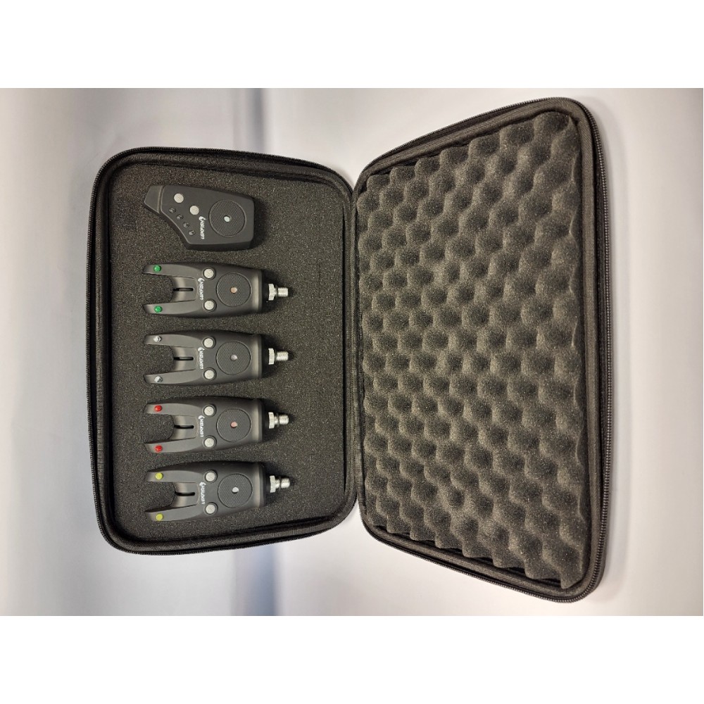 SIgnalizatorių komplektas Luxfish 4+1pc 9v