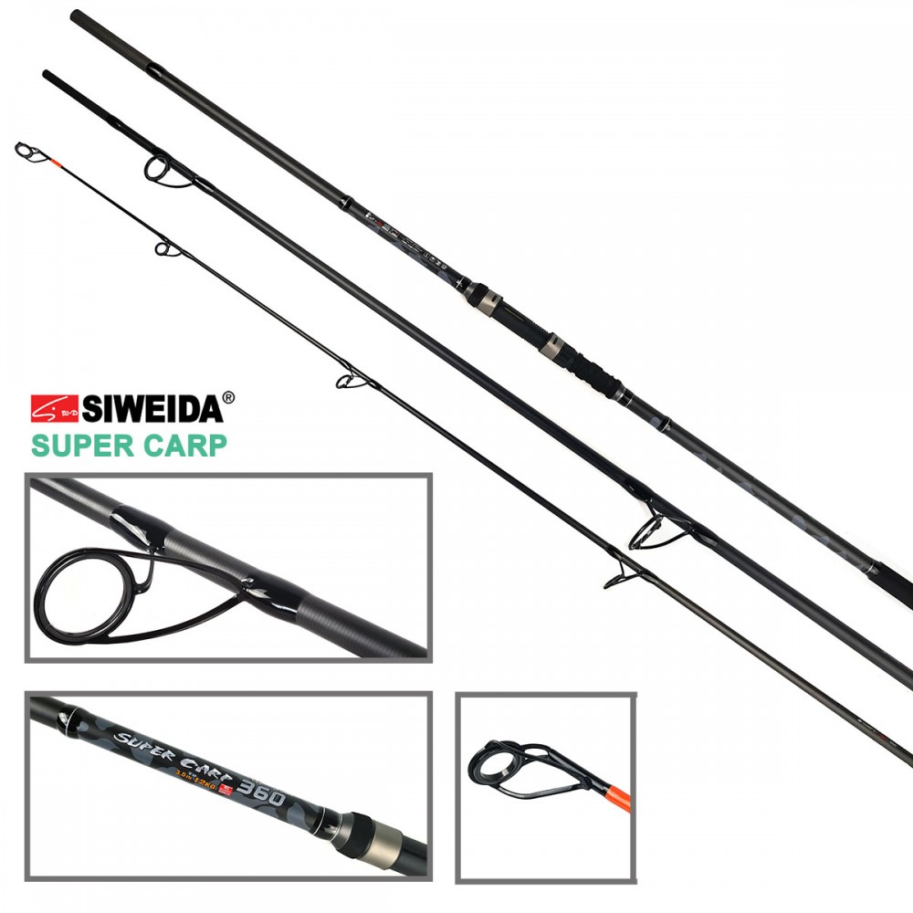 Karpinė meškerė Siweida Super Carp 360 3,5lbs 3pcs