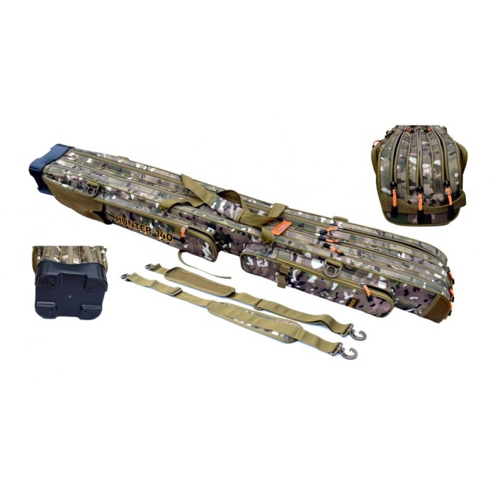 Dėklas meškerėms Akara HUNTER 3 skyrių 160cm