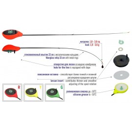 žieminė meskerėlė balalaika akara finezza rbs 1-3,6g (besrgelinė)