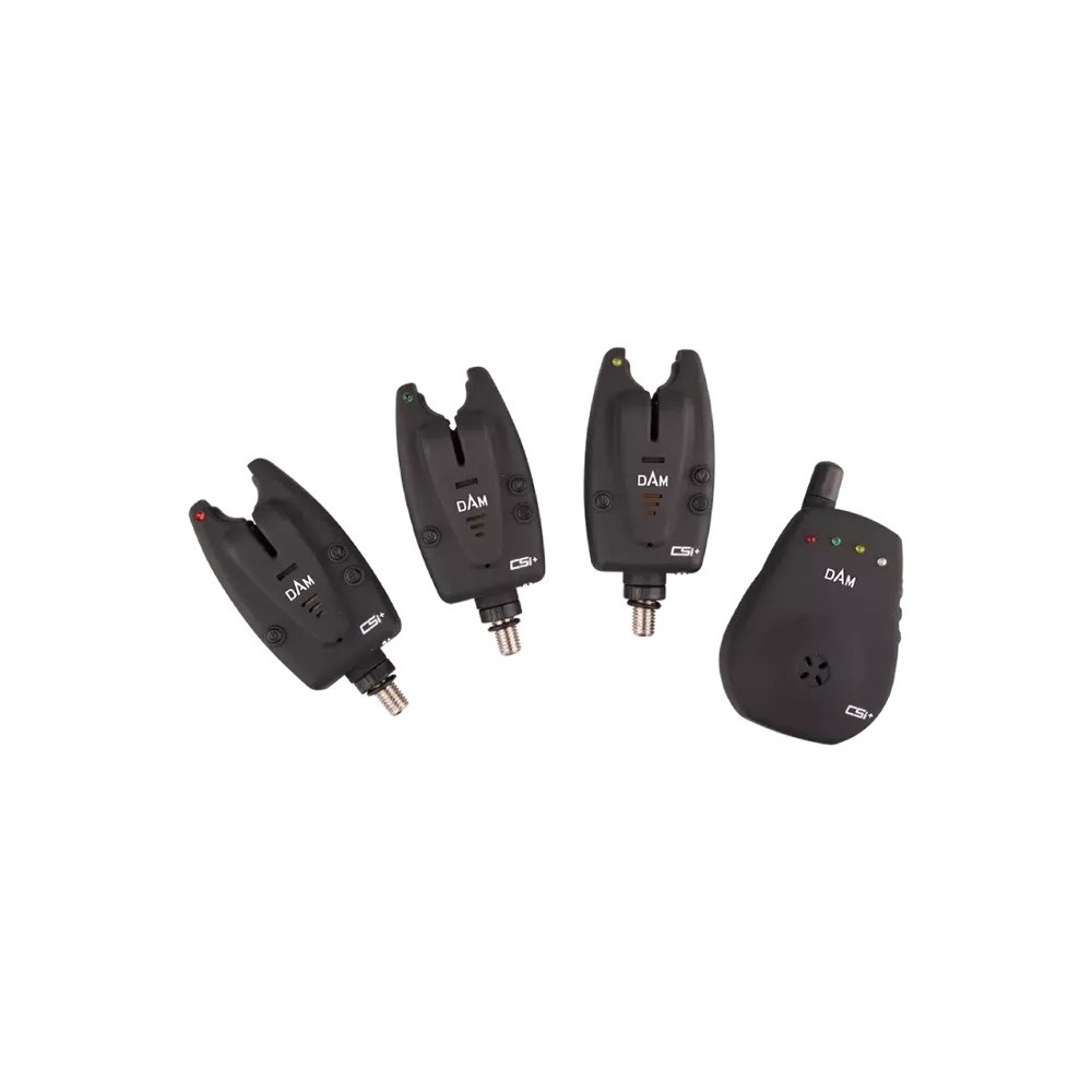 Kibimo signalizatorių komplektas DAM CSI+ Bite alarm set 3+1