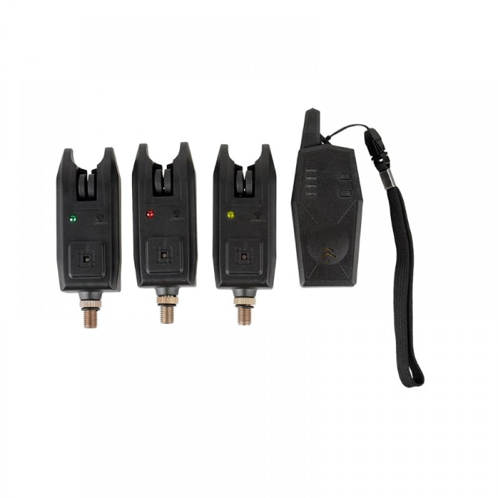 Signalizatorių komplektas DAM GANGSTER Bite alarm set 3+1