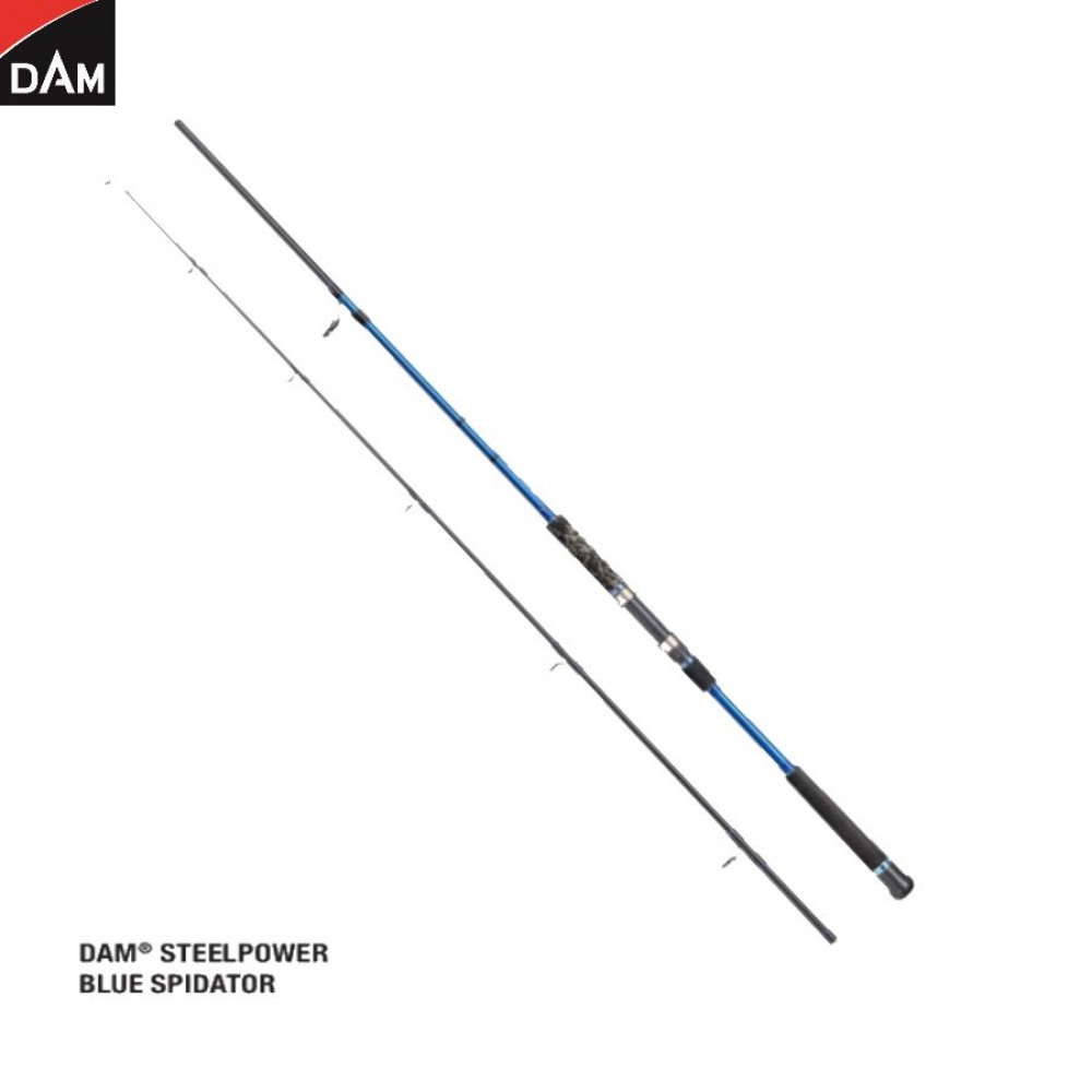 spiningas dam steel power blue 270 30-100g