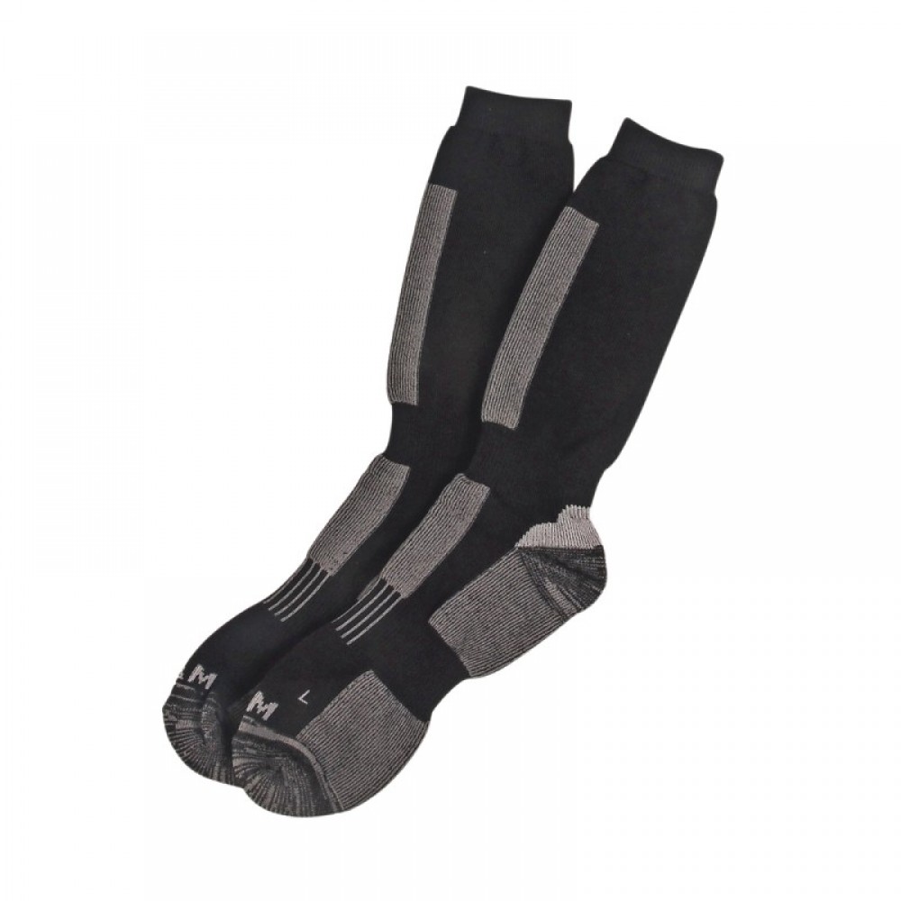 DAM thermo socks kojinės juoda/pilka
