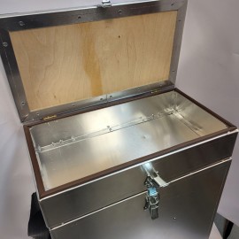 Žieminė žvejo dėžė EXPERT 2 skyrių iš aliuminio 2,75KG wbx-exp-l Žieminė žvejo dėžė EXPERT 2 skyrių iš aliuminio 2,75KG wbx-exp-l