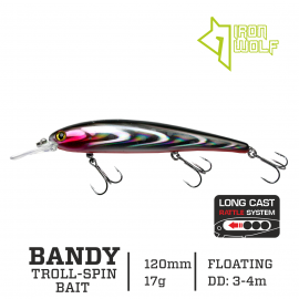 Vobleris Iron Wolf „BANDY”.,F.,112mm.,3,0-4,0m 17g