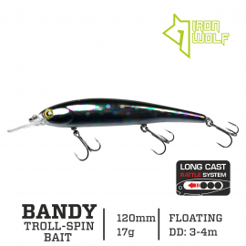 Vobleris Iron Wolf „BANDY”.,F.,112mm.,3,0-4,0m 17g
