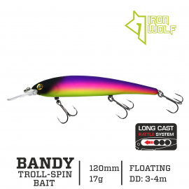Vobleris Iron Wolf „BANDY”.,F.,112mm.,3,0-4,0m 17g