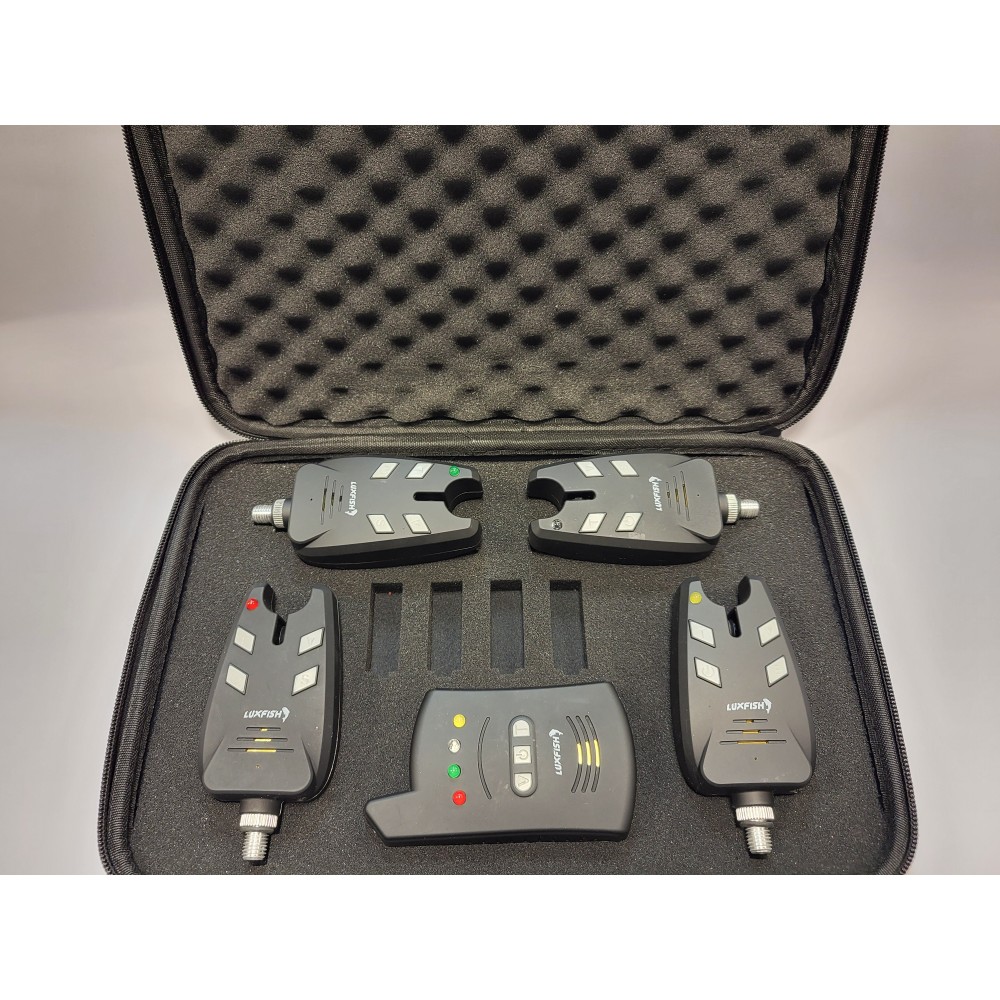 SIgnalizatorių komplektas Luxfish 4+1pc 9v