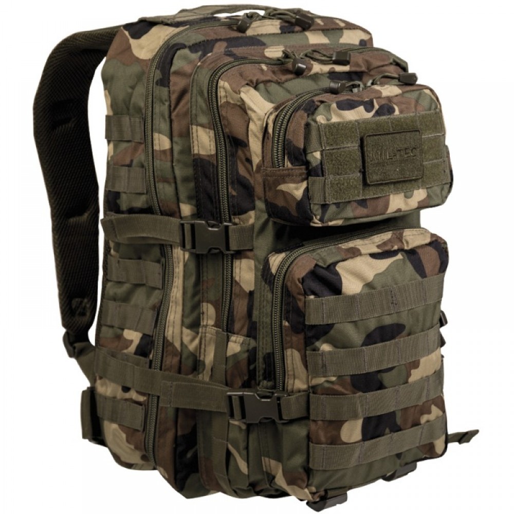 Kuprinė Mil-Tec Assault pack woodlan 36L