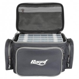 Ž0klės reikmenų krepšys su 4 plastiko dėžutėmis Ragot rg0700014