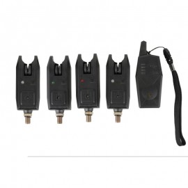 Kibimo signalizatorių komplektas Ron Thompson Gangster bite alarm set 4+1