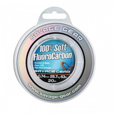 valas savage gear 100% soft fluorocarbon 20-50m 7,60eur