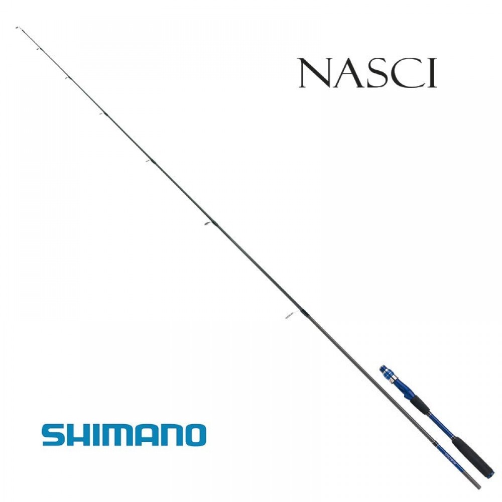 spiningas shimano nasci bx 6"11 ul rock 210 1-6g