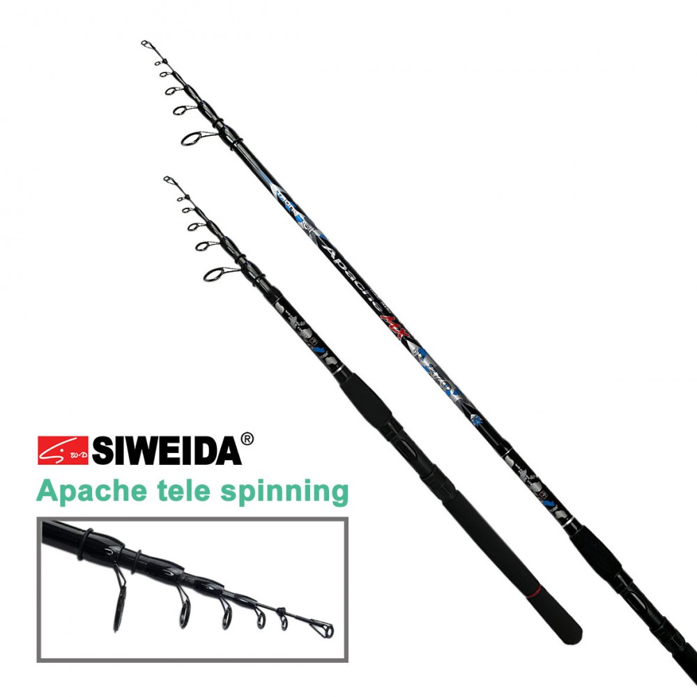Siweida Apache MX telespin 240 50-100gr