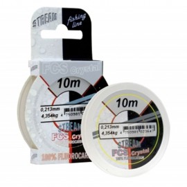 Valas fluorocarbono Stream FCS Crystal 25m Valas fluorocarbono Stream FCS Crystal 25m